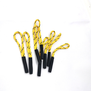 High Quality Handmade Heat Shrink Tips Cord <strong>Zipper</strong> Puller Manufacturer Supplied Premium <strong>Zipper</strong> Sliders - Product Image 1