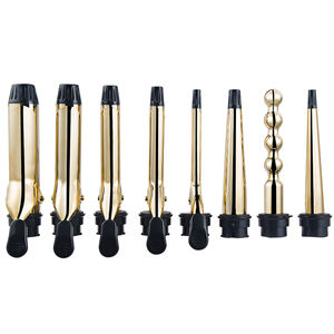 Rizador barrilles 6 en 1 rizador de pelo 8 en 1 <span class=keywords><strong>Bubble</strong></span> hair curler rose gold wand nano titanium hair curling iron set pour salon - Product Image 3