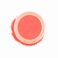 Poudre compacte mate 6 couleurs très vendue, fond de teint brun miel, maquillage facial mat couvrant tout, avec éponge et miroir