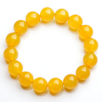 Bracelet en Agate Jaune Naturelle Abordable – Vente en Gros, Excellent Rapport Qualité-Prix, Bijoux en Agate Polie pour Collection et Cadeau