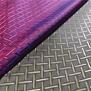 Aus gezeichneter Jacquard-Futters toff aus Rayon gewebtem Metallic-Brokat für Hemd anzug