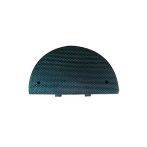 Pare-chocs en caoutchouc antidérapant 500x600x30mm 9kg avec embout de fin de course 4.5kg pour entrées de chantiers et terminaux portuaires - Product Image 5