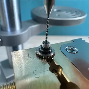 Watchmaker Tools High-Precision <strong>Bench</strong> Drill for Extracting Broken Screws Watch Crowns Parts Rotating Clockwise/Counterclockwise - Product Image 5