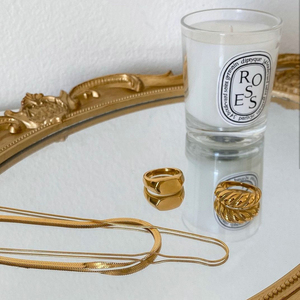 Aretas-Cadena de serpiente de acero inoxidable, collar, Gargantilla, cadena cubana, resistente al agua, no empañado, chapado en oro, Miami - Product Image 5