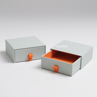 Boîte de parfum de luxe personnalisée en velours, fabriquée à la main, recyclable, pour l'emballage de produits de soin de la peau