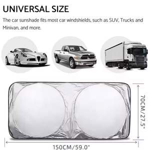 Wholesale Car <b>Window</b> Sunshade UV Protect <b>Windows</b> Sun <b>Shade</b> for Car Dealer Promo Business Gift Sun Visor Custom Logo Sunshade - Product Image 4
