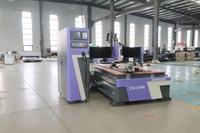 Routeur CNC robuste avec changeur d'outils automatique (ATC) pour le bois, le MDF, le contreplaqué et l'acrylique