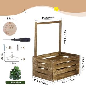 Solid Wood Baby Storage Box Wardrobe <b>Clothes</b> <b>Rack</b> With Toy Basket For Children Room Organization 0-12 Months - Product Image 4