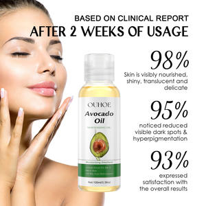 Sérum de soin du visage naturel hydratant éclaircissant pour la peau Avicado huile de ricin Sérum de visage pour le soin des cheveux 100ml - Product Image 6