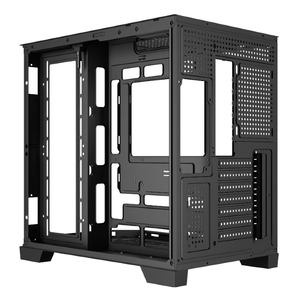 Nouveau design, châssis de PC de jeu ATX M-MATX en verre trempé incurvé, boîtier <span class=keywords><strong>d</strong></span>'<span class=keywords><strong>ordinateur</strong></span> haut de gamme, caractéristiques du cabinet de bureau - Product Image 6