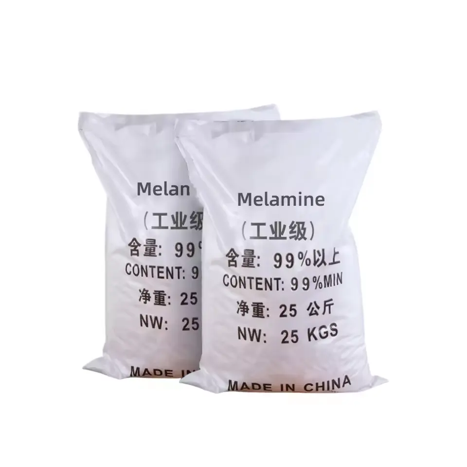 Hoge Kwaliteit Chemische Grondstof Wit Poeder Melamine Cas 108-78-1 Voor Mf (Melamine Formaldehyde Hars)