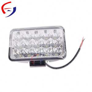Excavadora 24V Luz de difusión súper brillante para camión de motor Camión agrícola Faro Led Cuadrado 15 Cuentas 45W - Product Image 2