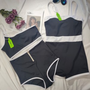 Bikini <span class=keywords><strong>de</strong></span> mujer Bikini personalizado Traje <span class=keywords><strong>de</strong></span> baño <span class=keywords><strong>de</strong></span> un hombro Traje <span class=keywords><strong>de</strong></span> baño <span class=keywords><strong>de</strong></span> cintura alta 2023 - Product Image 1