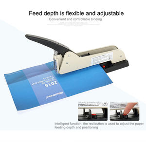 उच्च गुणवत्ता भारी शुल्क मार्गदर्शन कागज बेचनेवाला लंबे हाथ बेचनेवाला भारी शुल्क बेचनेवाला 200 स्टेपल क्षमता - Product Image 4