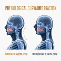 Appareil de traction cervicale OEM à pompe à air, nouveau design, respirant, respectueux de la peau, avec thérapie thermique électrique et masseur cervical