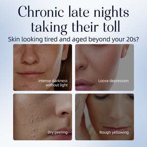 Masque Gel de Nuit Jour Vitamine C Rétinol Raffermissant Éclaircissant Hydratant Anti-rides Peptide Collagène OEMODM Marque Privée Personnalisée - Product Image 2