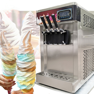 Máquina de Helado Suave Comercial de 3 Sabores, de Bajo Consumo, para la Elaboración de Helado Suave - Product Image 2