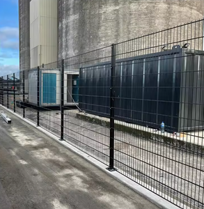 Allemagne Tapis à double tige de haute qualité Grille 868 Clôture en acier au carbone galvanisé + enduit de PVC Clôture résistante aux rongeurs et à l'eau - Product Image 4