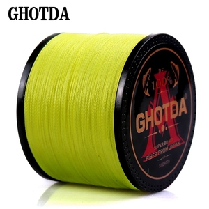 GHOTDA tressé ligne de pêche PE <span class=keywords><strong>Fil</strong></span> 500M 4 brins multifilament ligne de pêche <span class=keywords><strong>carpe</strong></span> pêche 10-120lb - Product Image 2