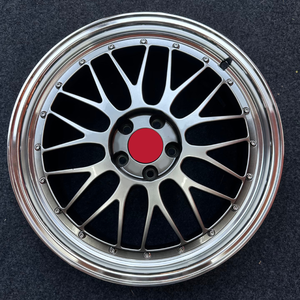 Velg Mobil Penumpang 17 18 19 20 Inch 5x114.3 5x112 5x120 <span class=keywords><strong>Chrome</strong></span> Alloy Forged untuk BBS LM BMW AUDI Tesla - Product Image 1