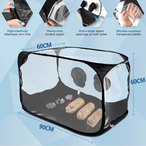 Prezzo di fabbrica <span class=keywords><strong>SAB</strong></span> portatile ancora Air Box DIY Sterile vano portaoggetti asettico porta per guanti per micologia fungo coltivazione - Product Image 3