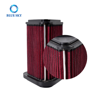 Xe sửa đổi lượng không khí tùy chỉnh tam giác Nấm Đầu sửa đổi dòng chảy cao Racing Car Bộ lọc không khí - Product Image 1