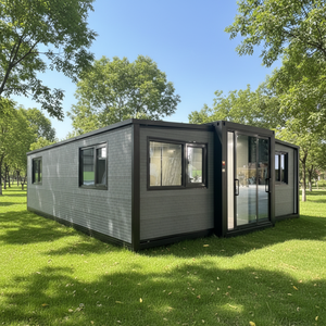 Vente directe : Maison conteneur préfabriquée mobile et extensible de 40 pieds ou 20 pieds, <span class=keywords><strong>prix</strong></span> compétitif, mini-maison portable préfabriquée de 2, 3, 4 ou 5 chambres - Product Image 1