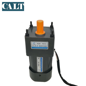 Motorreductor de CA YN90-90/90JB20G15 de 90W, eje de 15mm, 220V, 3 cables, velocidad de salida de 75rpm - Product Image 1