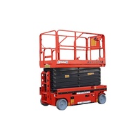 Plateforme élévatrice à ciseaux hydraulique électrique mobile de fabrication chinoise, hauteur 8m, vente en gros industrielle