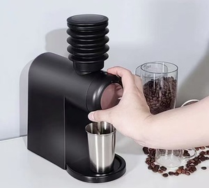 Moulin à café <span class=keywords><strong>électrique</strong></span> à meules en acier inoxydable, capacité 80g, écoénergétique A+, meules de 48MM, prix de gros abordable pour hôtels - Product Image 4