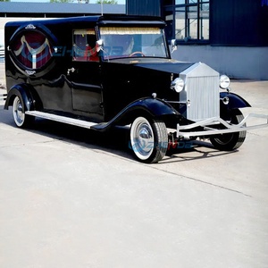 Professional Manufacturer Sale Special Transportation Classic Chariot Coffin <b>Car</b> Electric Hearse Funeral Van <b>Trailer</b> - Product Image 1