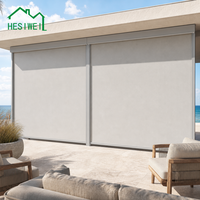 Pergola motorisée intelligente en aluminium, kits de pergola extérieure imperméables pour villa, restaurant, bord de piscine