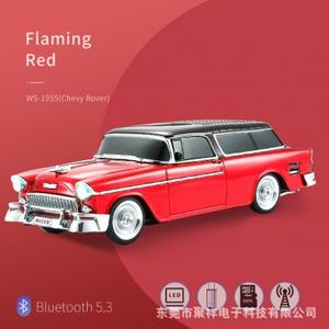 Ws1955 Fm रेडियो, हाथ से मुक्त, Tf कार्ड प्लेबैक (स्टॉक में) के साथ क्लासिक कार स्पीकर - Product Image 3