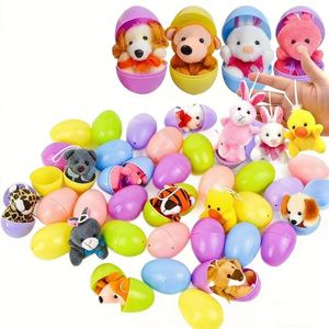 Cross-border Explosive Easter <b>Egg</b> Plush Animal <b>Toy</b> Plush Rabbit Blind Box <b>Egg</b> Filled with Plush Animal <b>Toys</b> - Product Image 6