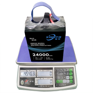 แบตเตอรี่ Xingto คุณภาพดีที่สุด 6s 12s 14s มอเตอร์กำลังสูง สำหรับยกของด้วยโดรน BMS Lipo 24000mah 10c - Product Image 4