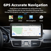 Snapdragon 12.3 pouces 1920*720P Carplay BT DSP Audio Google écran tactile de voiture pour Mercedes W212 2009-2016