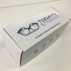 Ensemble de boîte en papier avec logo personnalisé pour lunettes <span class=keywords><strong>Emballage</strong></span> en papier ondulé pour cadeau Boîte d'<span class=keywords><strong>emballage</strong></span> pour lunettes de soleil - Product Image 1