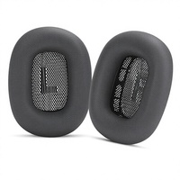 Coussinets d'oreille en maille respirante pour AirPods Max, coussinets de remplacement en tissu tricoté doux, housses confortables pour écouteurs
