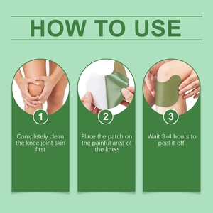 Factory Sale Knee Pain <strong>Patch</strong> Hot <strong>Moxibustion</strong> Plaster Leg Pain Wormwood Sticker - Product Image 5