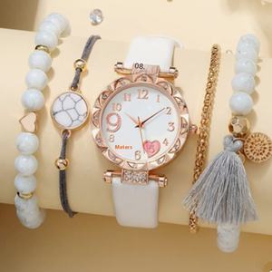 <span class=keywords><strong>Orologio</strong></span> al quarzo moda <span class=keywords><strong>donna</strong></span> con cinturino in pelle Cross-Border popolare farfalla <span class=keywords><strong>quadrante</strong></span> in strass per gli studenti e il commercio estero - Product Image 2