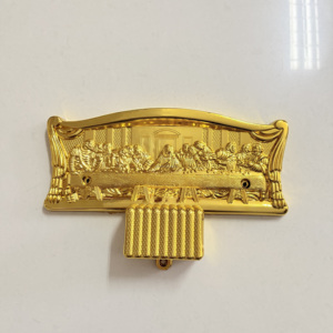 Modelo 9 #   Juego de Manijas Esquineras para Ataúdes, Herrajes Funerarios, Accesorios para Ataúdes - Product Image 4