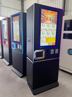 Distributeur automatique personnalisable pour cartes à collectionner, cartes sportives, boîtes mystères, avec écran tactile et paiement sans espèces (monnaie, QR code) pour magasins