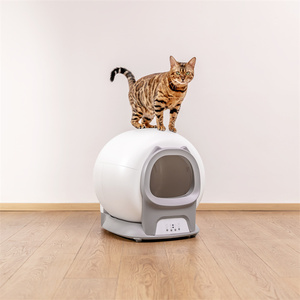 Thông Minh Tự Làm Sạch Điện Mèo Nhà Vệ Sinh Tự Động Sandbox Thông Minh Mèo Hộp Rác - Product Image 1
