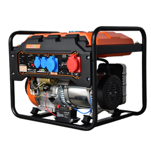 เครื่องกำเนิดไฟฟ้าแบบพกพา EG8000es-T-A ระบบระบายความร้อนด้วยอากาศ ใช้เชื้อเพลิงเบนซิน 4 จังหวะ กำลังไฟ 7 กิโลวัตต์ สตาร์ทง่าย ให้พลังงานเสถียร - Product Image 2