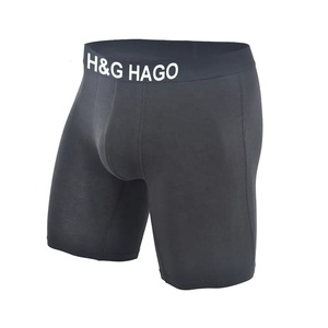 Hago sợi tre đồ lót chất lượng cao phình tăng cường boxer tóm tắt người đàn ông không có chafe tùy chỉnh Hữu Cơ bông tre đồ lót - Product Image 6