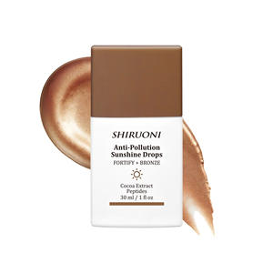 Sérum autobronzant pour le visage sans soleil au cacao naturel de marque privée Essence de bronzage foncé - Product Image 1