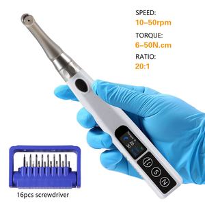 Nieuw Product! Tandheelkundige 20:1 Elektrische Draadloze Universele Implantaat Momentsleutel Drivers Koppel Gereedschapskit Mini Kop - Product Image 4