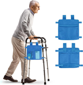 กระเป๋าข้างรถเข็นสำหรับโรงงาน กระเป๋าใส่รถเข็นแบบสองด้าน กระเป๋าเก็บของสำหรับรถเข็นแบบพับได้ กระเป๋าใส่ของแบบหลายช่องสำหรับรถเข็น - Product Image 2