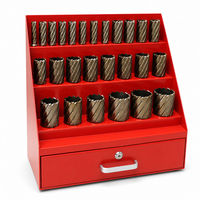 Kit de scies cloches annulaires TCT HSS pour la découpe de tôles métalliques