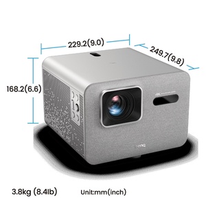 โปรเจคเตอร์ <span class=keywords><strong>BenQ</strong></span> I800ST(TK705STi) 4K: เล่นเกมส์หน่วงต่ำ 5ms, ความสว่าง 3000 ลูเมนส์, โฮมเธียเตอร์อัจฉริยะพกพาพร้อมระบบ Android - Product Image 3